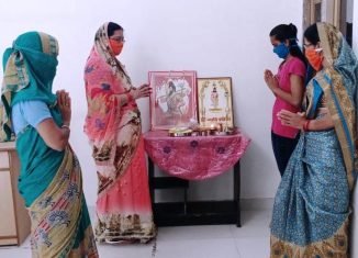 विफा बीकानेर में पुर्णाहुति के साथ आरोग्य सिद्धि अनुष्ठान सम्पन्न।