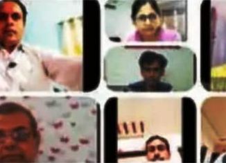 लोक डाउन के चलते ऑनलाइन हुई विप्र फाउंडेशन गुजरात इकाई की बैठक।