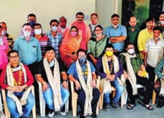 विप्र फाउंडेशन बांसवाड़ा ने किया चिकित्सकों का सम्मान।