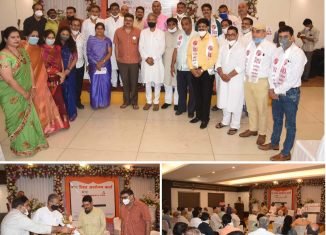 विप्र फाउंडेशन नागपुर द्वारा विप्र आरोग्य कार्ड का लोकार्पण।