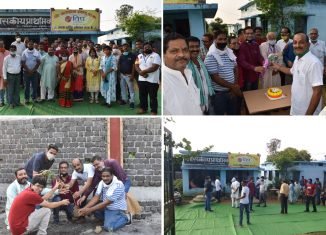 विप्र फाउंडेशन द्वारा वरिष्ठों का हुआ सम्मान और वृक्षारोपण कार्यक्रम की शुरूआत।