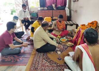 विप्र फाउंडेशन की रायपुर शाखा द्वारा नारायण पूजा, तर्पण व गीता पाठ का आयोजन।