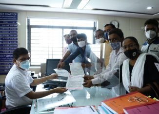 विप्र फाउंडेशन युवा प्रकोष्ठ सूरत ने लव जिहाद की घटनाओं के विरुद्ध दिया ज्ञापन।