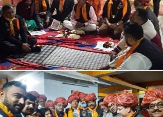 विप्र फॉउण्डेशन, कपासन (जोन -1A) द्वारा स्नेह मिलन एवं चिकित्सा शिविर।