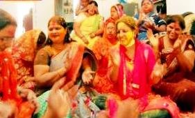 विप्र फाउंडेशन बीकानेर महिला प्रकोष्ठ ने मनाया फाग महोत्सव।