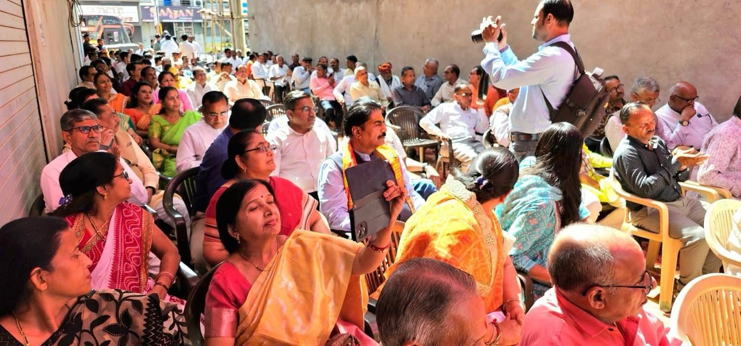 शहर में भगवान परशुराम सर्किल का अनावरण, ब्राह्मण समाज को एकजुट रहने संदेश
