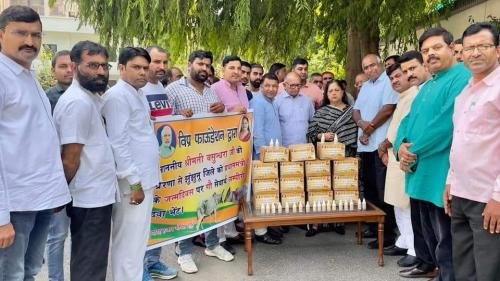 गौमाता के लिए निःशुल्क दवा वितरण अभियान